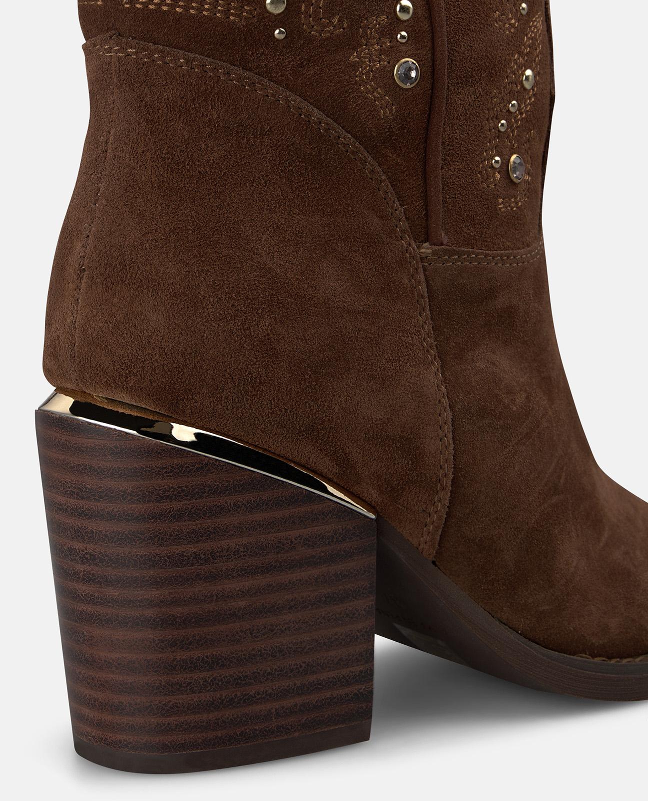 alma-en-pena-cowboy-stiefeletten-camel-nieten-7-5-cm image 4