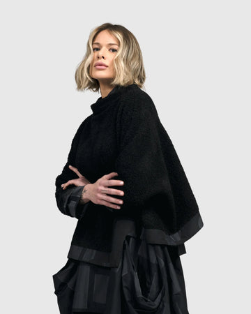 alembika-urban-zora-pullover-top-squares-poncho-pullover image 8