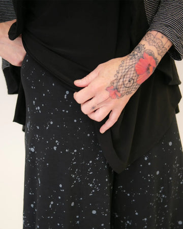 alembika-splatter-punto-hose-schwarz image 5