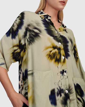 alembika-champaca-maxi-kleid-beige-floral image 3