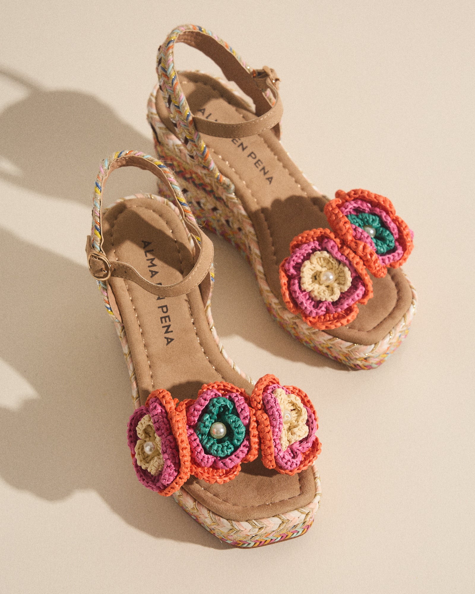 alma-en-pena-espadrilles-keilsandalen-arena-9-cm image 1