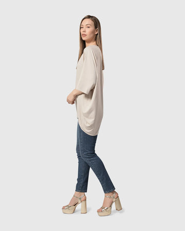 alembika-essential-favorite-cupro-blouson-top-ivory image 4