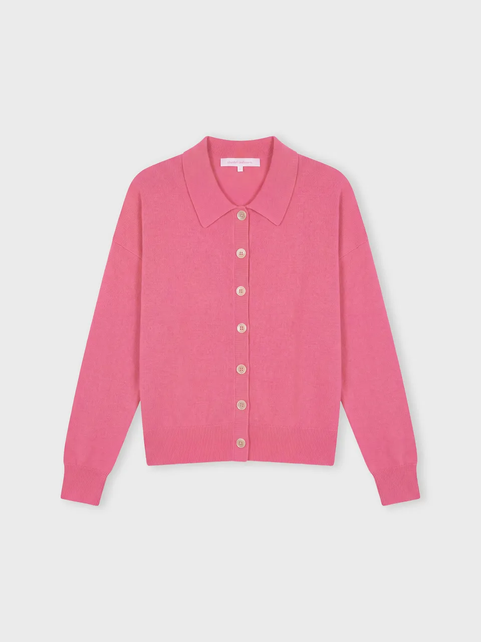 absolut-majura-hemd-damen-100-kaschmir-rosa-knopfverschluss image 1