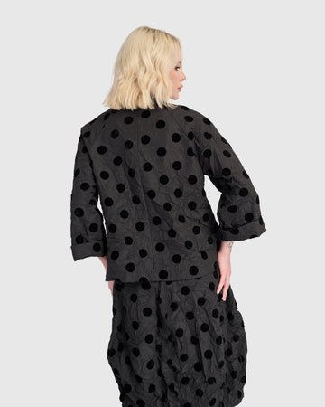 alembika-cherie-cocktail-jacke-black-dots image 7