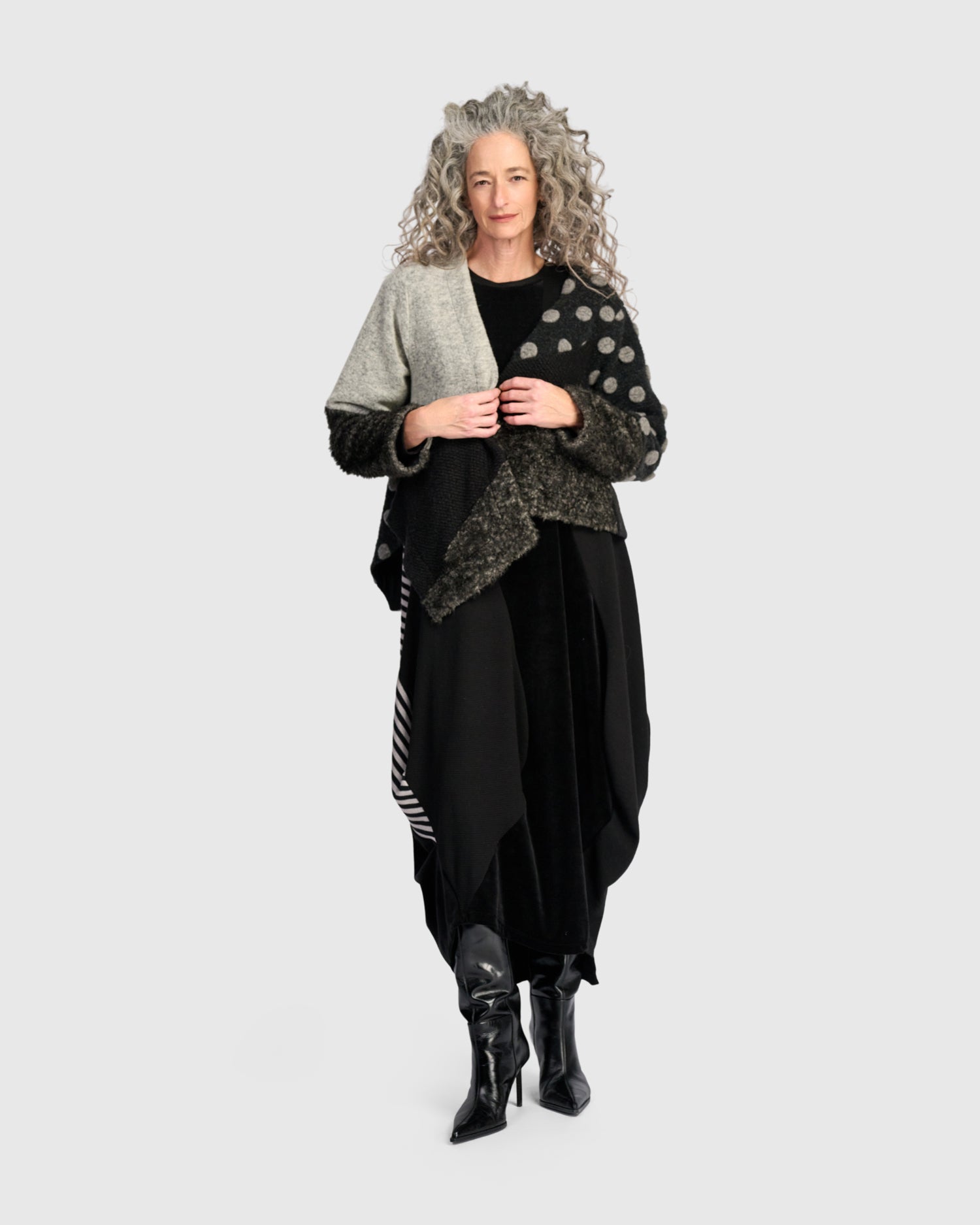 alembika-urban-marnie-jacket-storm-mix-strickjacke image 5