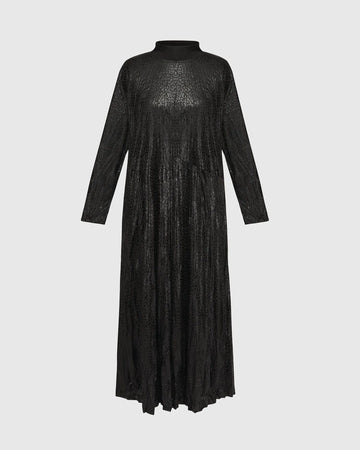 alembika-glimmer-maxi-dress-maxikleid-schwarz image 7