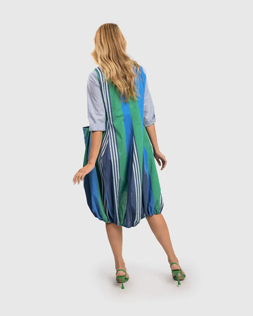 alembika-ocean-stripe-wonderful-dress-kleid-marine image 5