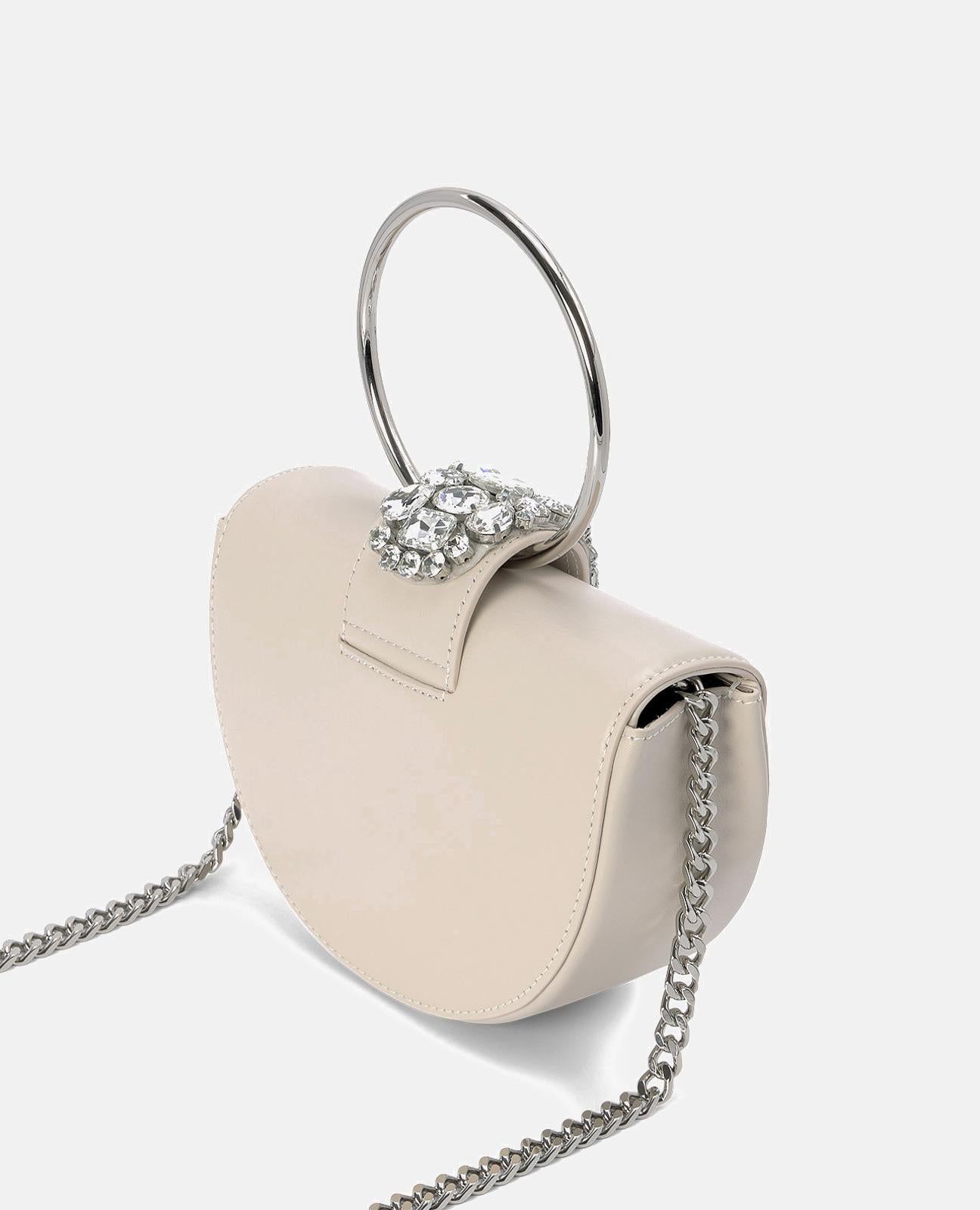 alma-en-pena-snake-schultertasche-halbmond-leder-kette image 2
