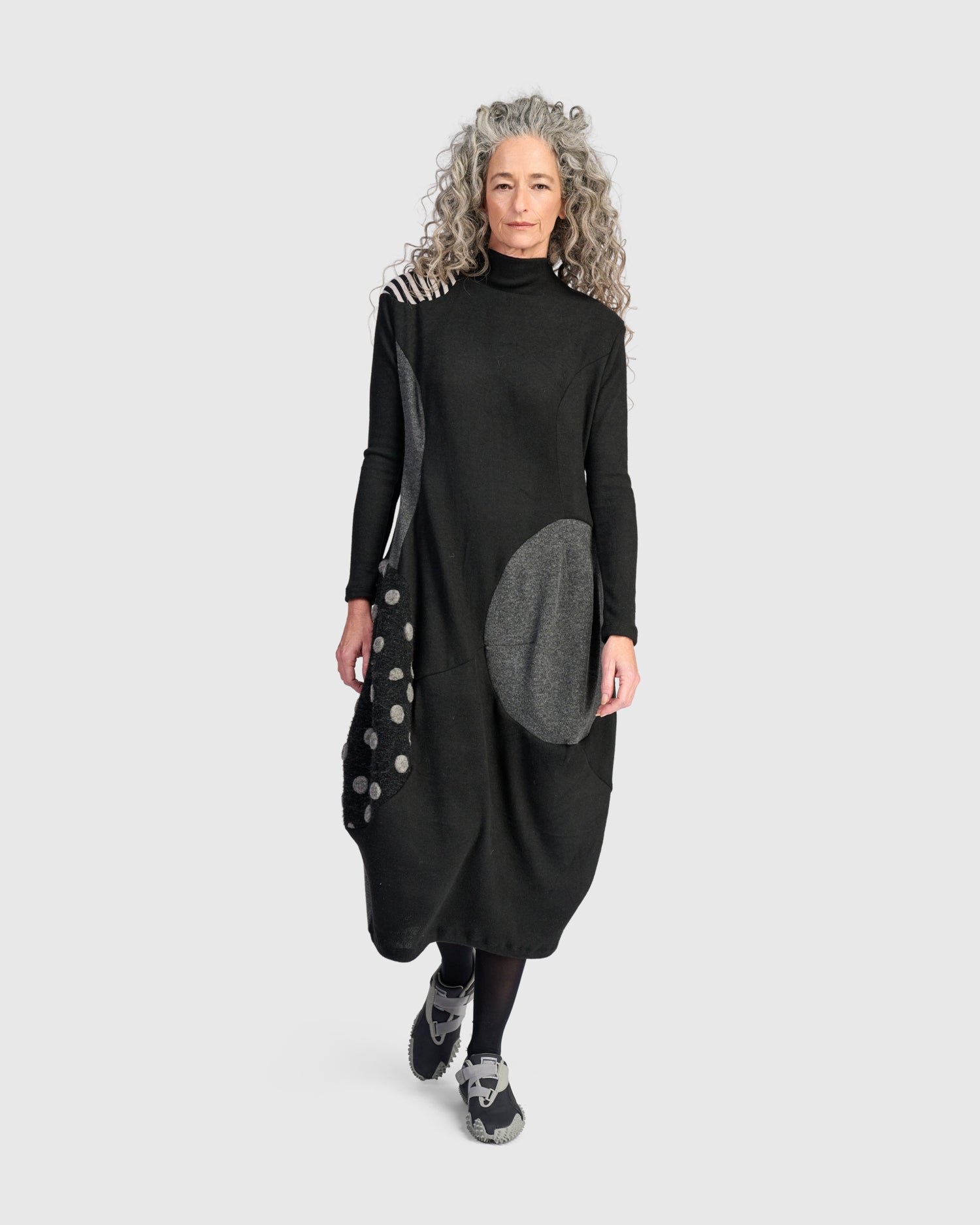 alembika-urban-bonnie-cocoon-dress-storm-mix-damen-strickkleid image 6