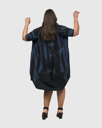 alembika-urban-streets-muumuu-kleid-navy-weites-baumwollkleid-mit-taschen image 7