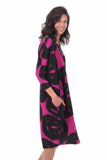 alembika-art-print-cocoon-kleid image 2