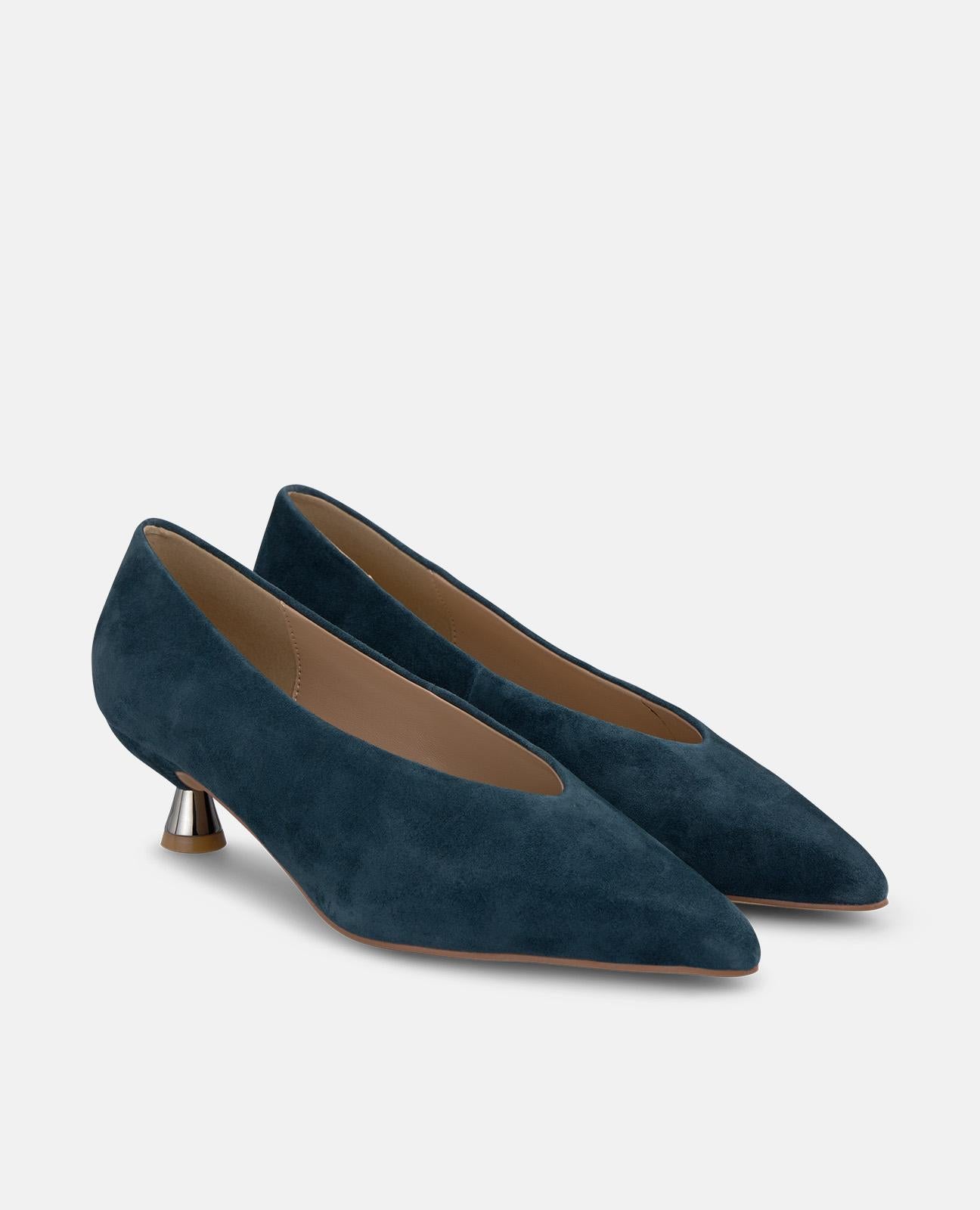 alma-en-pena-suede-high-heel-pumps-blau-4-cm-stiletto image 2