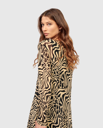 alembika-derby-maxi-kleid-zebra-mesh image 8