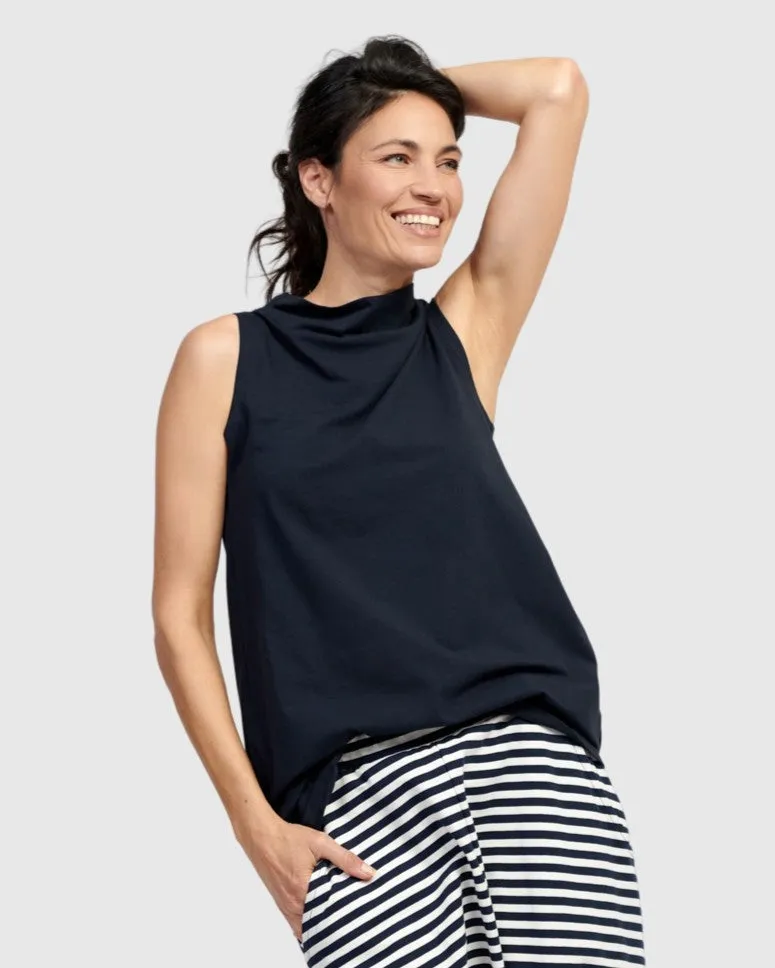 alembika-essential-soft-bistro-top-navy image 1