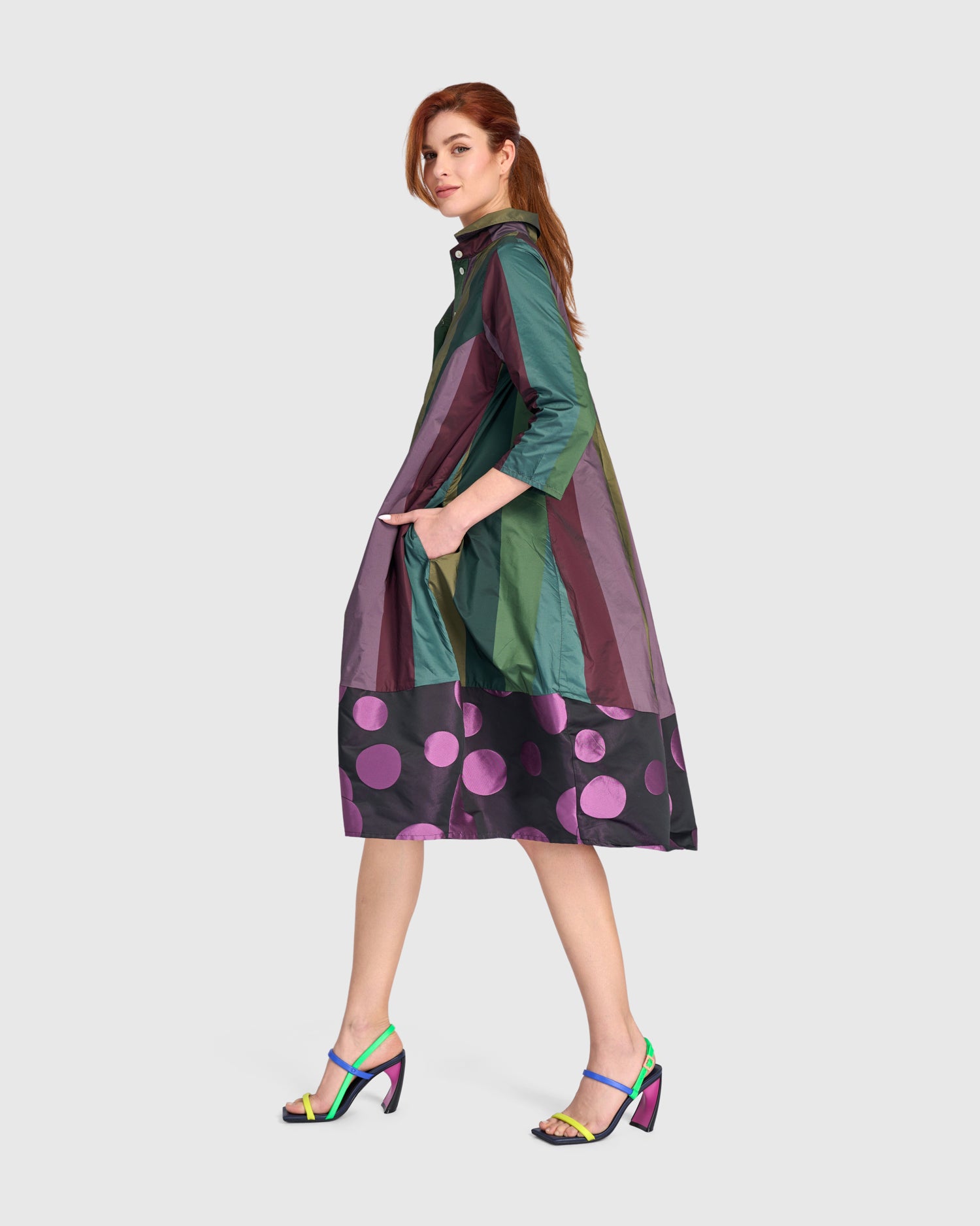 alembika-lustrous-shirtdress-jewel-mix-hemdkleid-kokon image 4