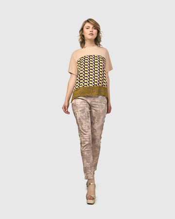 alembika-iconic-stretch-jeans-rose-gold-nude-damen-jeans image 3