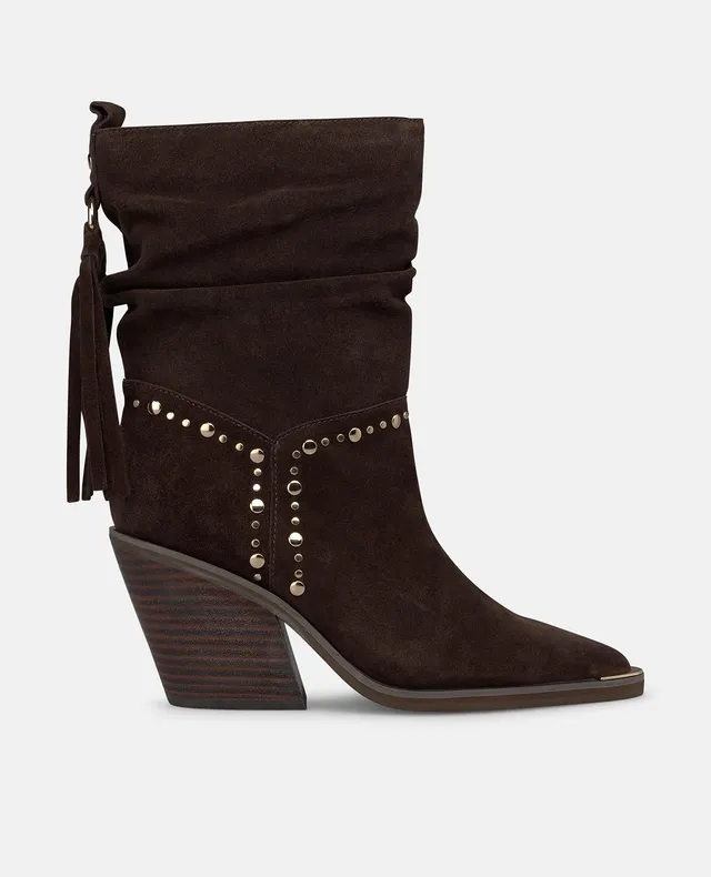 alma-en-pena-suede-cowboy-boots-stiefelette-braun-8-cm image 1