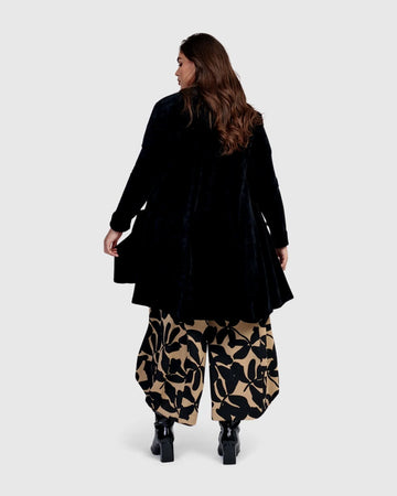 alembika-velvet-smoking-jacket-black-eleganter-samt-blazer image 3