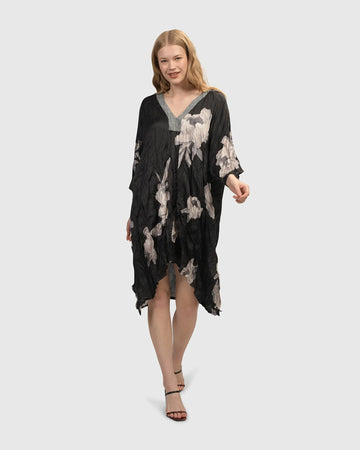 alembika-paige-crinkle-kaftan-tunika-kleid-rosen-baumwolle image 8