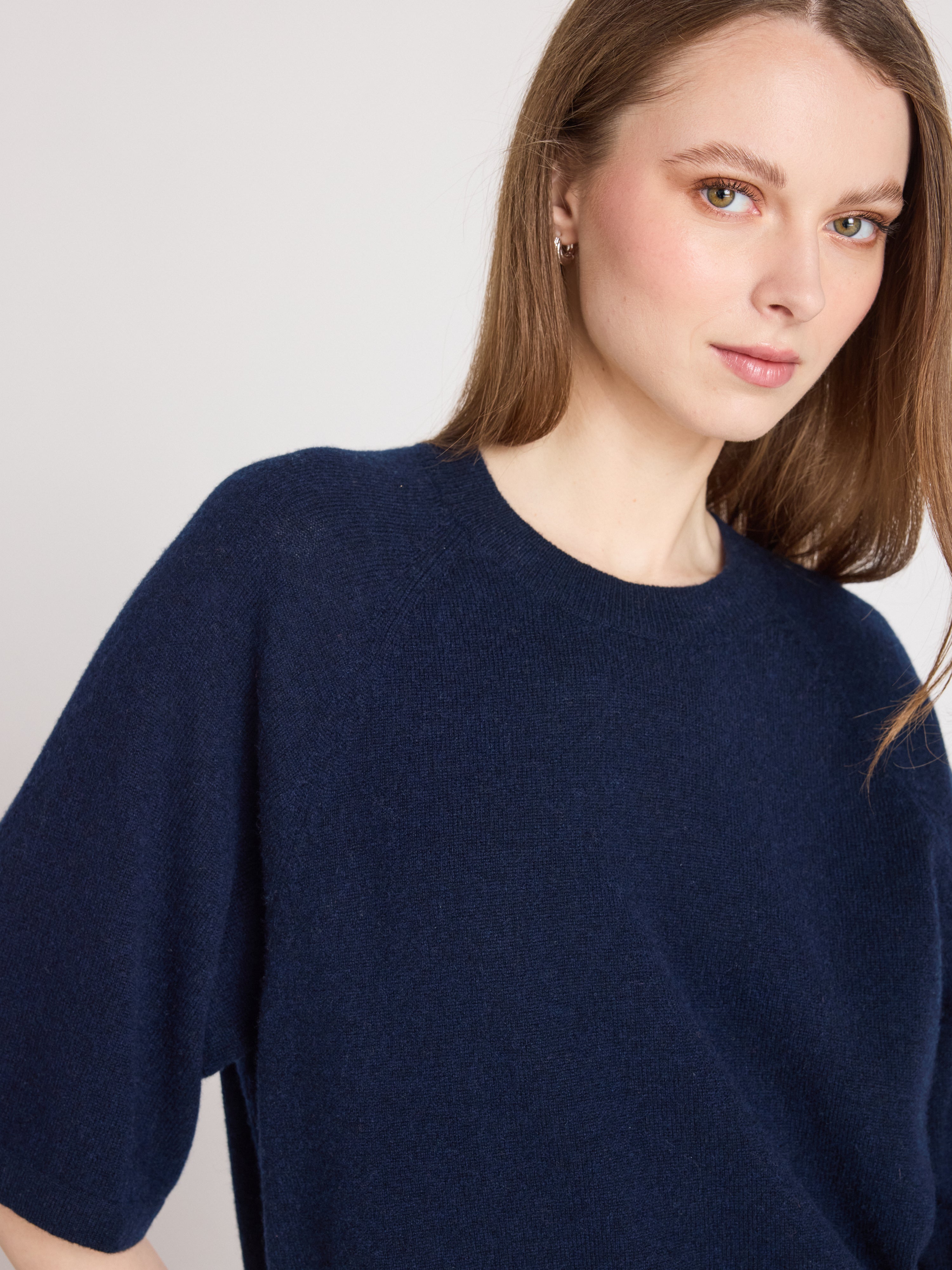 absolut-leana-kaschmir-pullover-damen-rundhals-oversize-navy image 5