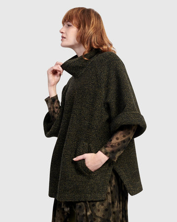 alembika-urban-vanguard-pullover-khaki-damen-sweater image 2