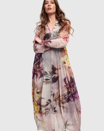 alembika-ella-cocoon-kleid-floral-midi image 4