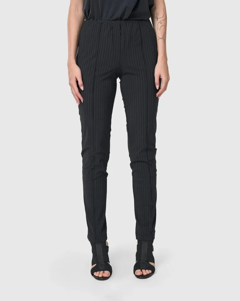 alembika-audrey-slim-pants-pinstripes image 1