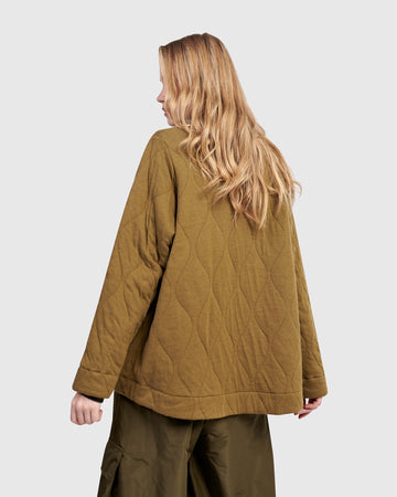 alembika-urban-parcel-quilted-jacket-khaki-steppjacke image 6