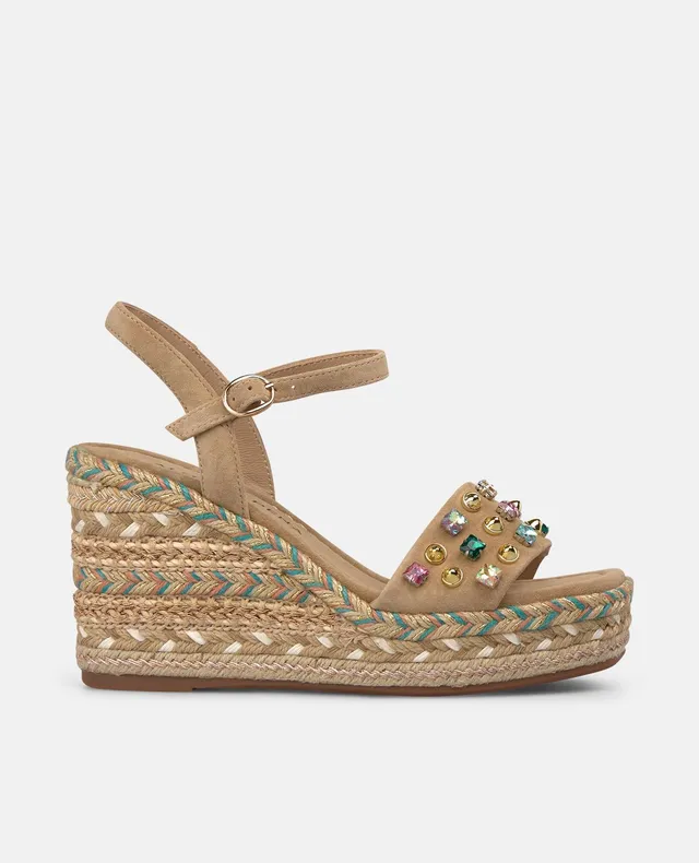 alma-en-pena-esparto-keilsandalen-mit-strass-hohe-keilabsatz-sandalen-arena-9-5- image 1