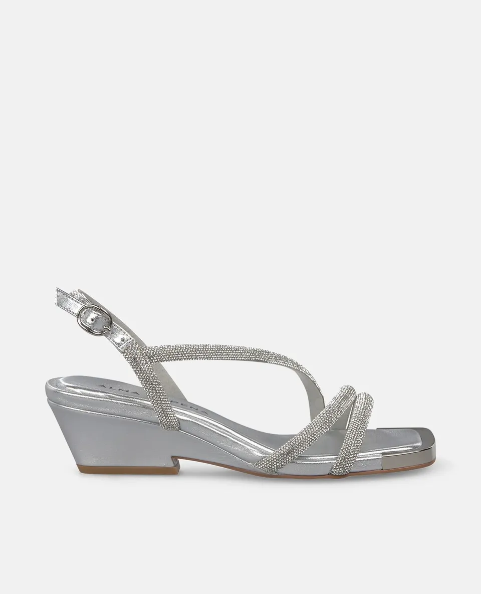 alma-en-pena-riemen-sandalette-silber-6-cm image 1