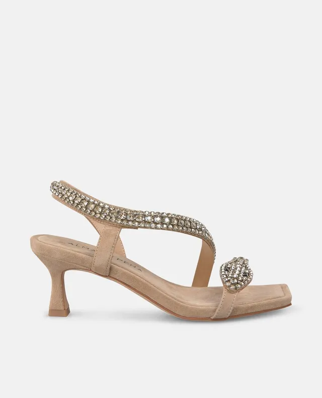 alma-en-pena-mini-riemchensandalette-snake-arena-6-cm-absatz image 1