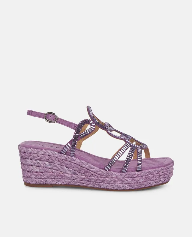 alma-en-pena-wedge-sandals-keilsandale-violett-5-cm image 1