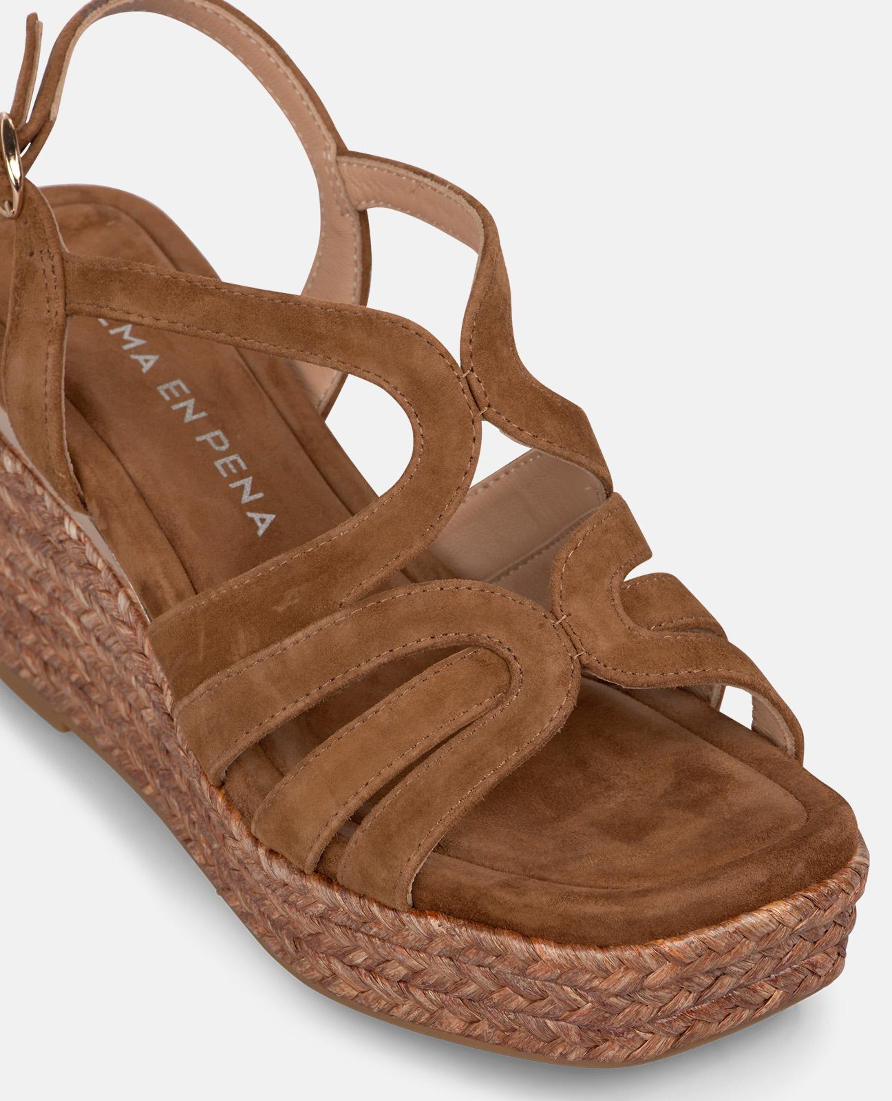 alma-en-pena-esparto-keilsandalette-karamell-9-cm-keil image 4