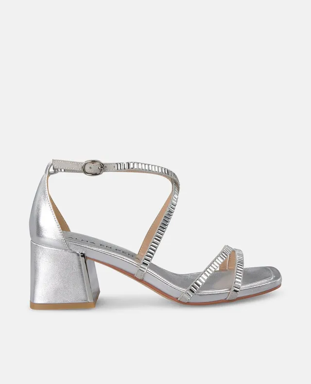 alma-en-pena-sandalen-mit-blockabsatz-und-kristall-riemen-silber-6-cm image 1