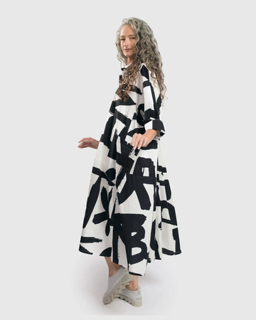alembika-urban-alana-trapeze-maxikleid-marker image 6
