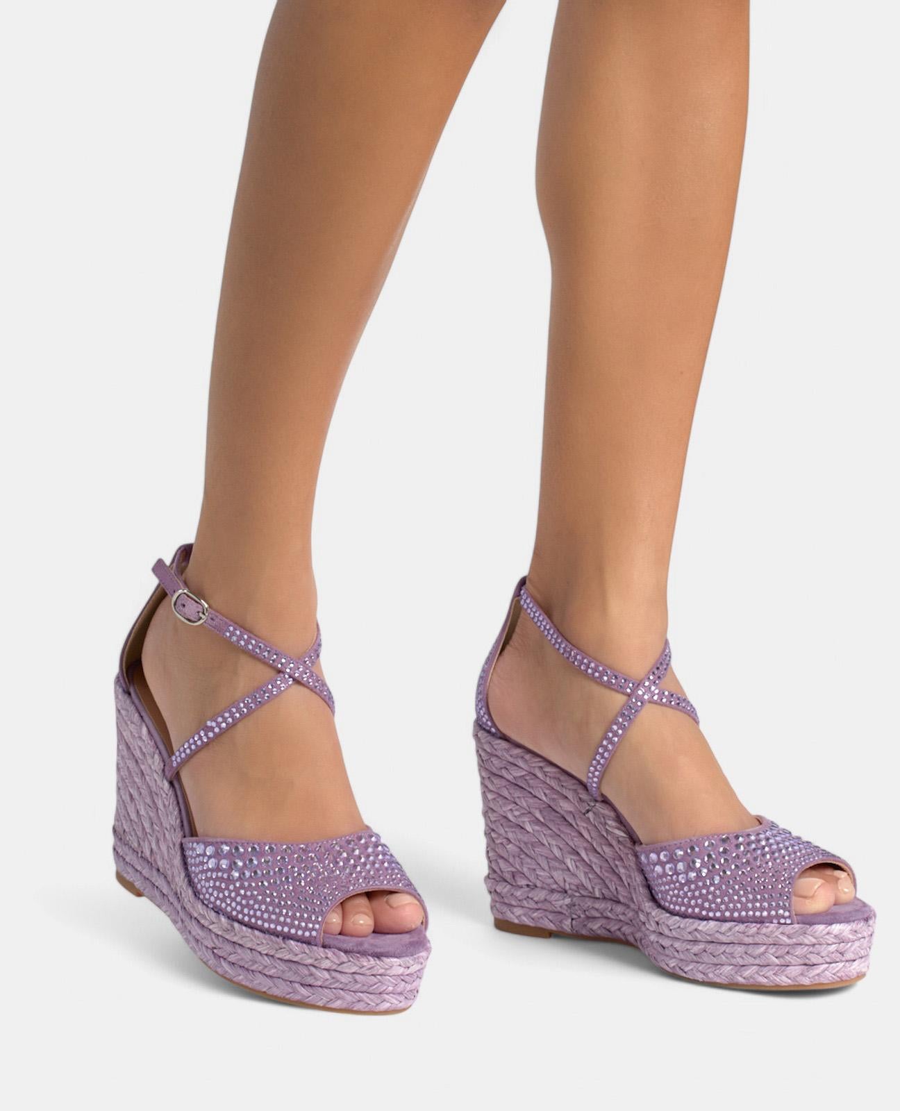 alma-en-pena-keilsandalette-violett-strass-kreuzriemen-9-8-cm image 4