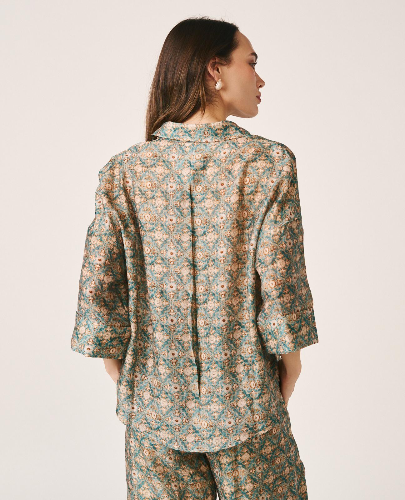alma-en-pena-short-sleeved-shirt-kurzarm-bluse-geometrie-print image 8