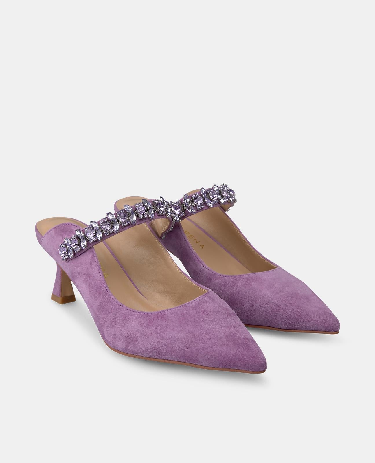 alma-en-pena-mule-mit-strass-riemen-und-6-cm-absatz-in-violett image 2