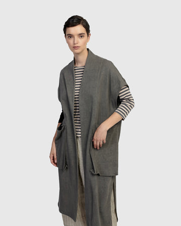 alembika-urban-berlin-duster-jacke-grau-rmellose-midikappe-uj928g image 4