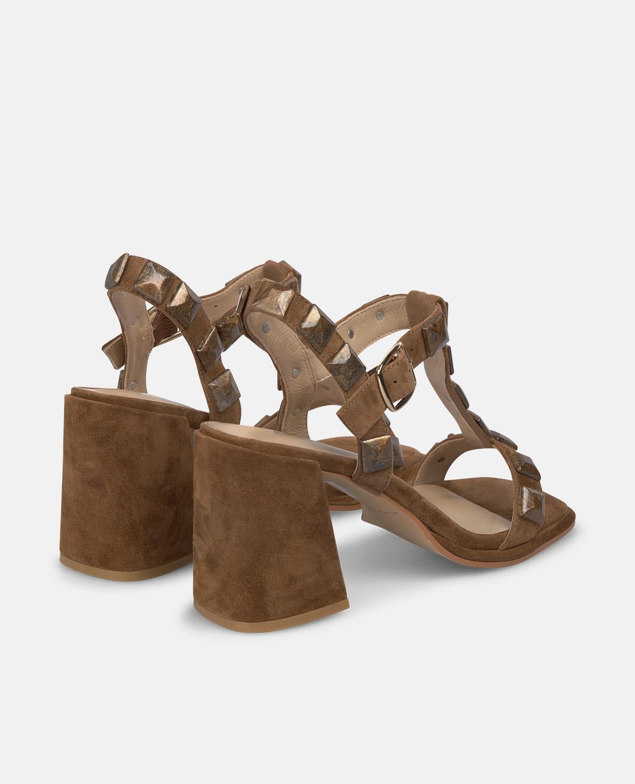 alma-en-pena-high-heel-sandale-mit-print-riemen-caramelo image 3