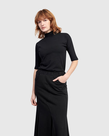 alembika-urban-base-mockneck-tee-black-stehkragen-shirt image 6