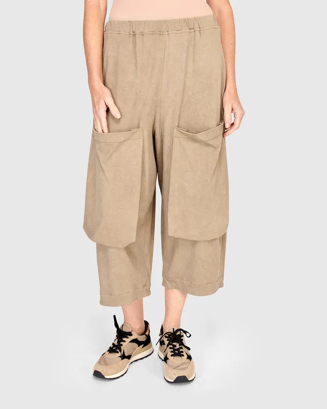 alembika-urban-cutlass-pocket-pants-camel-cargohose image 1