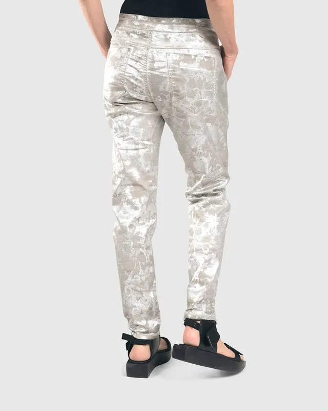 alembika-floral-iconic-stretch-jeans-silver-mid-rise-relaxed-taper image 1