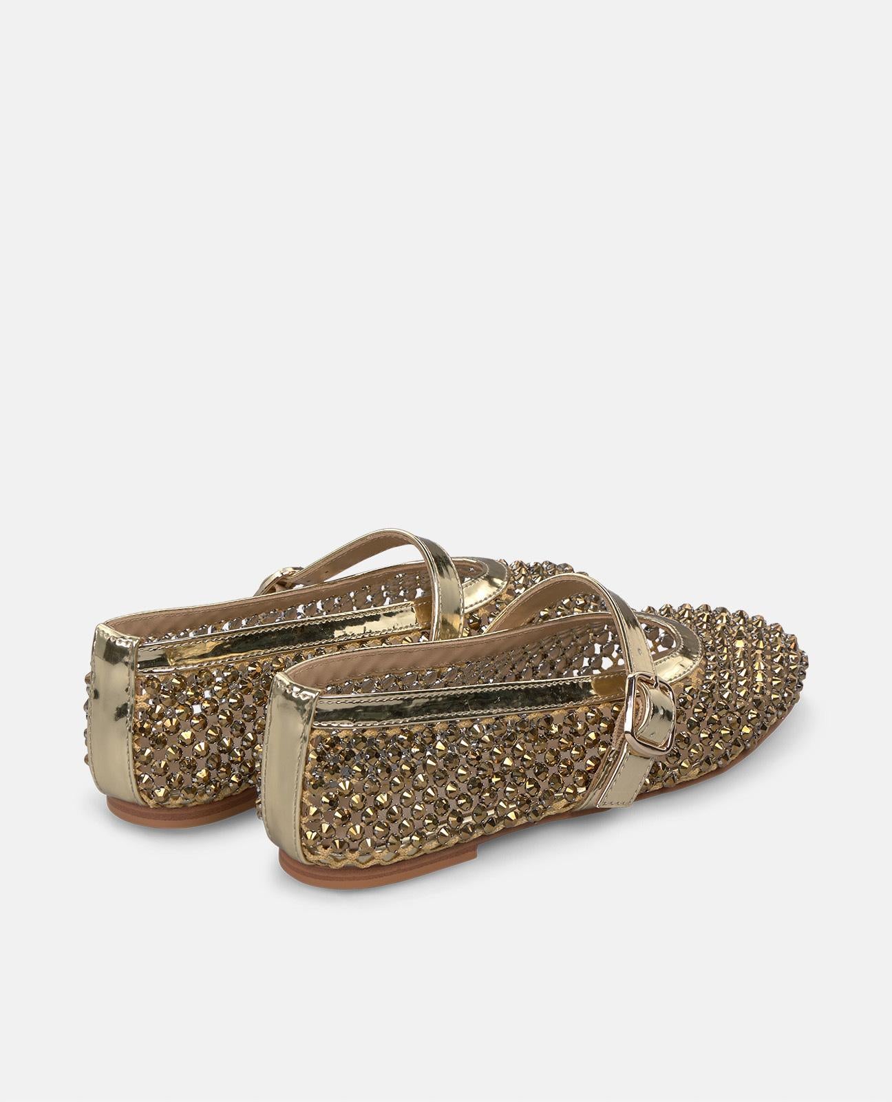 alma-en-pena-ballerina-net-with-rhinestones-gold-ballerina-0-5-cm-strass image 4