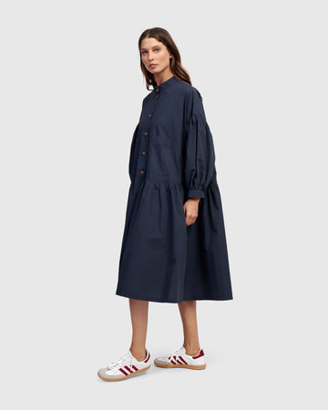 alembika-schoolhouse-dress-navy-hemdkleid image 5