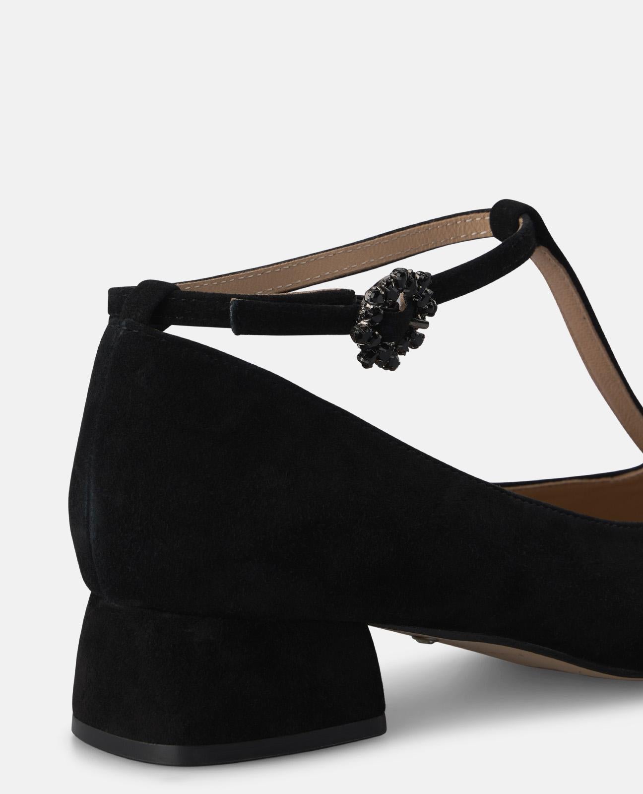 alma-en-pena-leder-pumps-t-riemen-3-5-cm-schwarz image 4