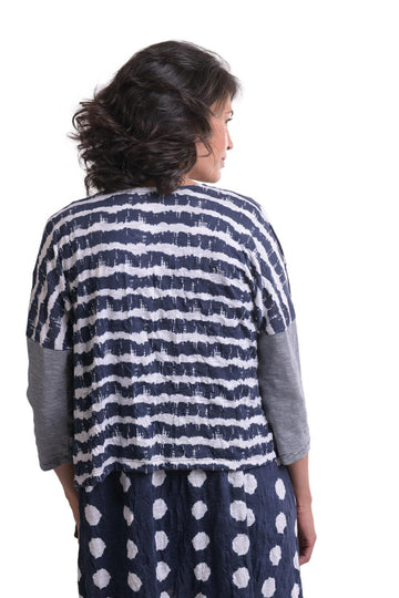 alembika-duet-crinkle-cardigan-sj416n-navy-damen-cardigan image 3