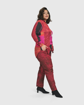 alembika-sunset-strip-button-down-hemd-magenta image 7