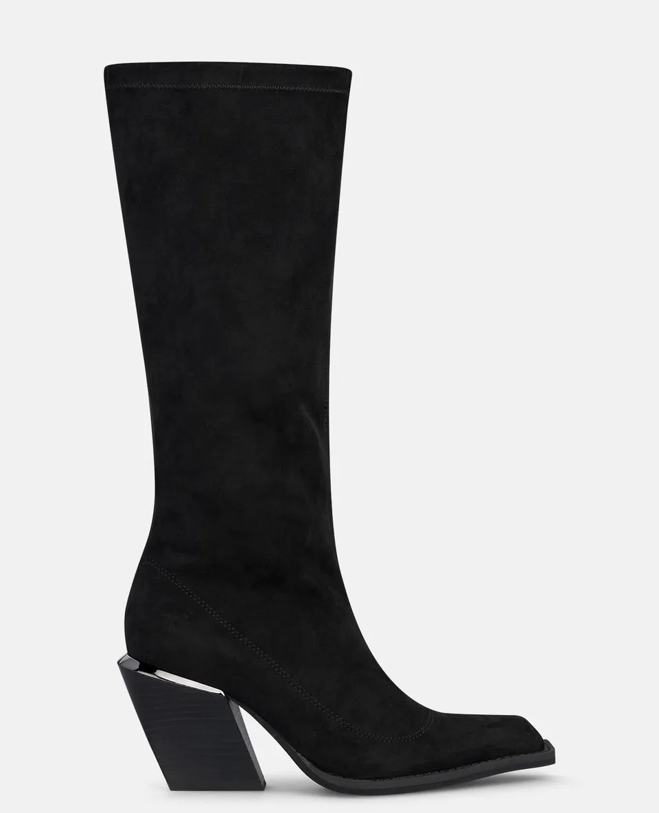 alma-en-pena-alfa-64379-high-top-stiefeletten-schwarz-8-cm-blockabsatz image 1