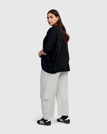 alembika-urban-cleo-cargo-pants-ice-damen-hose image 7